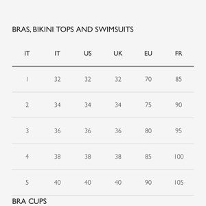 Versace Size Chart